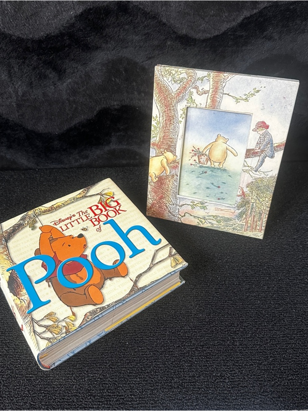 Winnie The Pooh Book & Frame